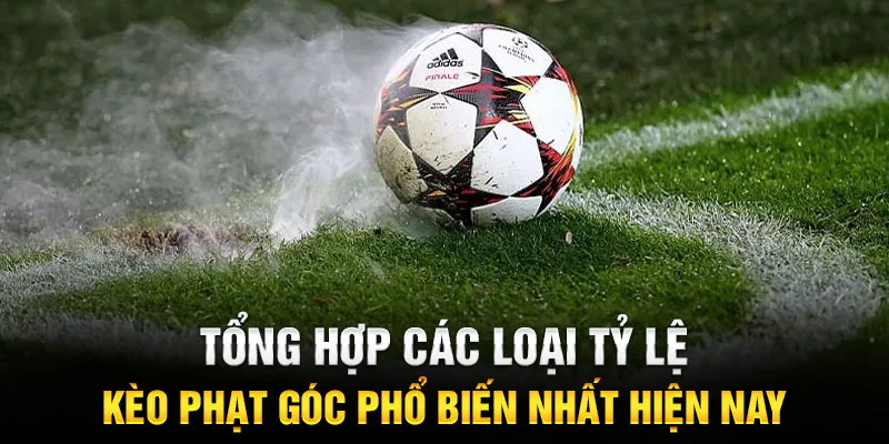 Tổng hợp các loại tỷ lệ kèo phạt góc phổ biến nhất hiện nay