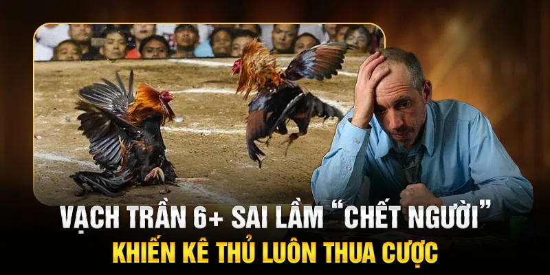 Vạch trần 6+ sai lầm “chết người” khiến kê thủ luôn thua cược