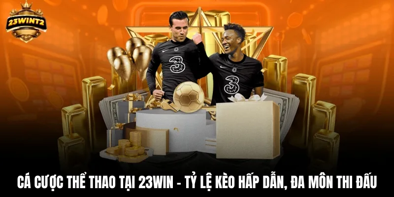 Cá cược thể thao tại 23WIN – tỷ lệ kèo hấp dẫn, đa môn thi đấu